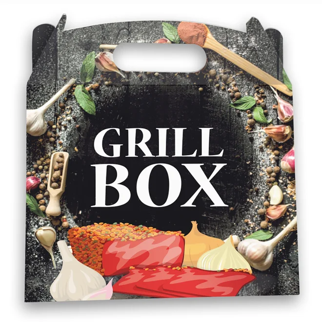 Grill box plný koření