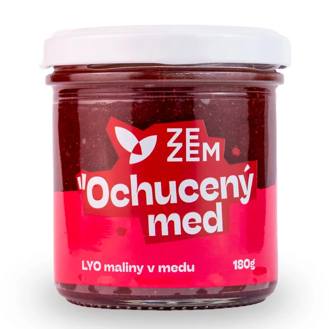 LYO maliny v medu, 180 g