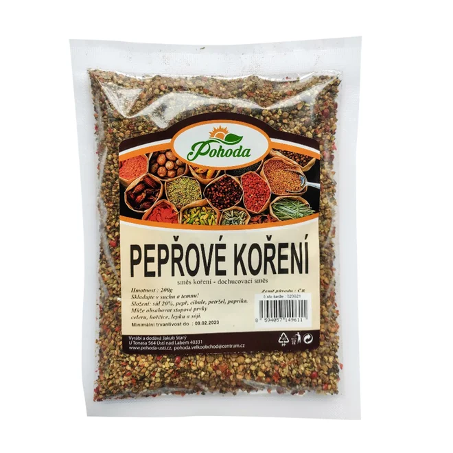 200 g Koreninová zmes "Čierne korenie"