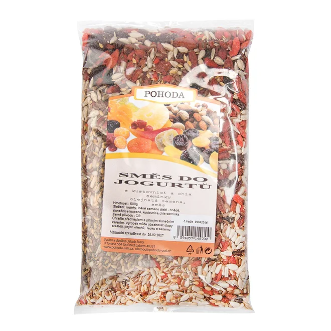Směs s kustovnicí a chia semínky, 500 g