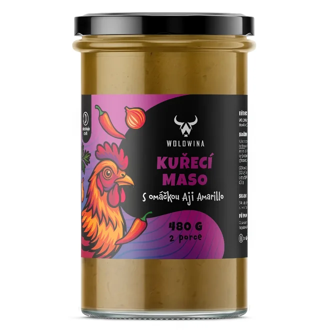 Kuřecí maso s omáčkou Aji Amarillo