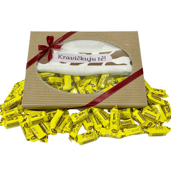 Dárkový box s ručníkem Klasik (650 g)