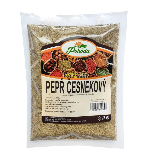 200 g Zmes "čierne korenie cesnakové"