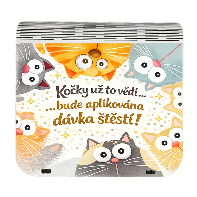 Kočky už to vědí… bude aplikována dávka štěstí