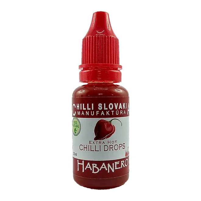 Habanero chilli drops, 20 ml