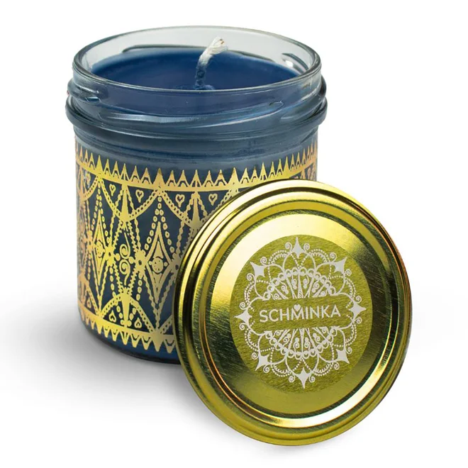 Vonná sójová svíčka 165 ml - Oud, Santal, Ambra