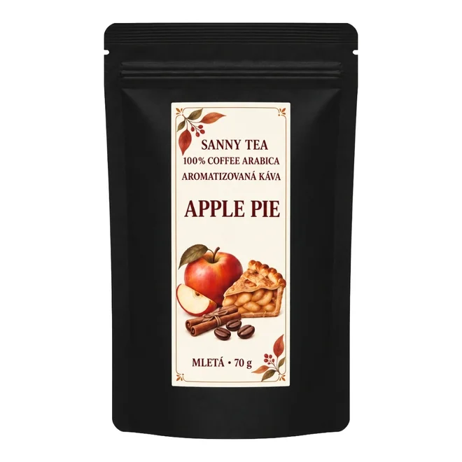 70 g Aromatizovaná mletá káva "Apple Pie"