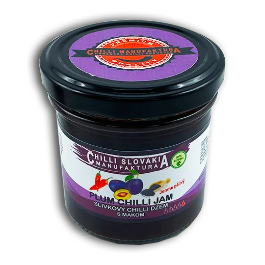 150 g Slivkový chilli džem s makom