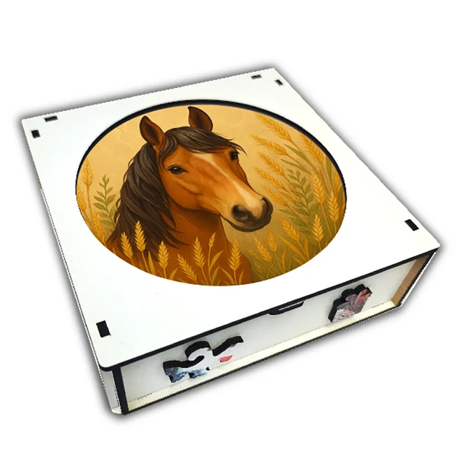 Puzzle 27 cm v krabičce –⁠⁠⁠⁠⁠⁠ kůň