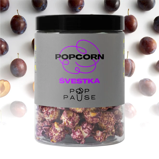 Popcorn Švestka