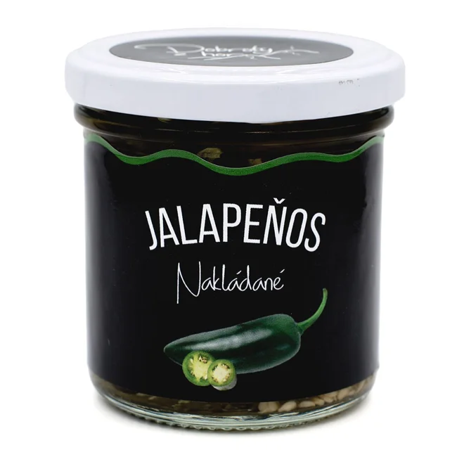 Nakladané jalapeños papričky (zelené)