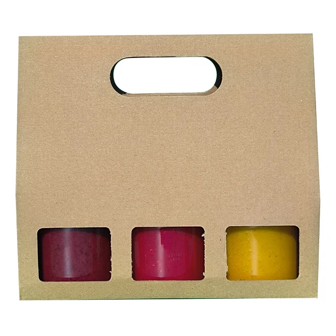 3 x 250 g Darčekové balenie medov v papierovej krabičke (mango s maracujou+malina+čierna ríbezla)