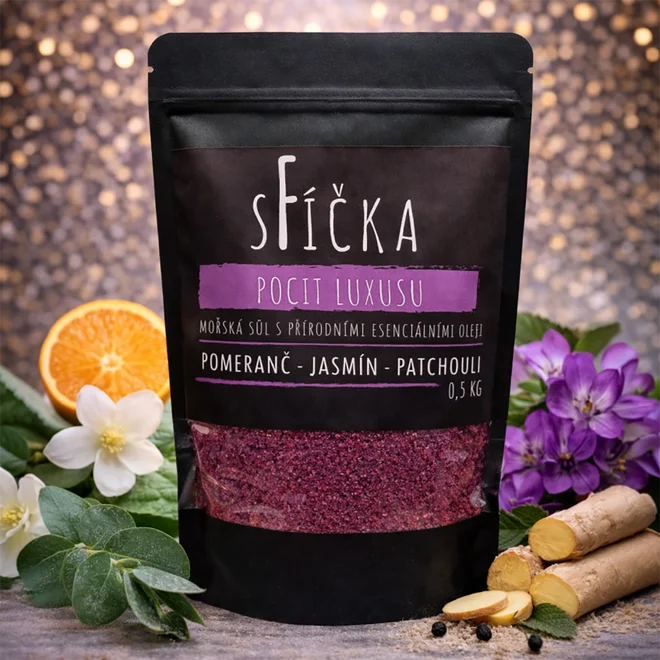 500 g Morská soľ s esenciálnymi olejmi