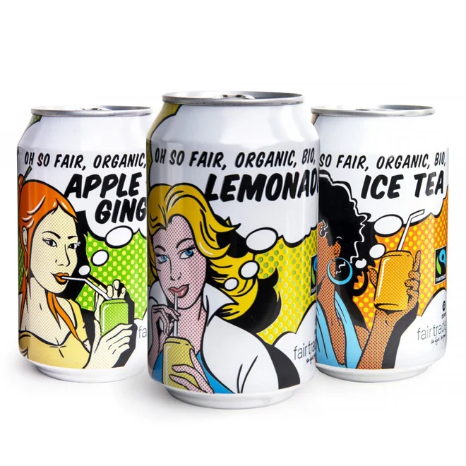 3x bio fair trade limonáda – mix příchutí