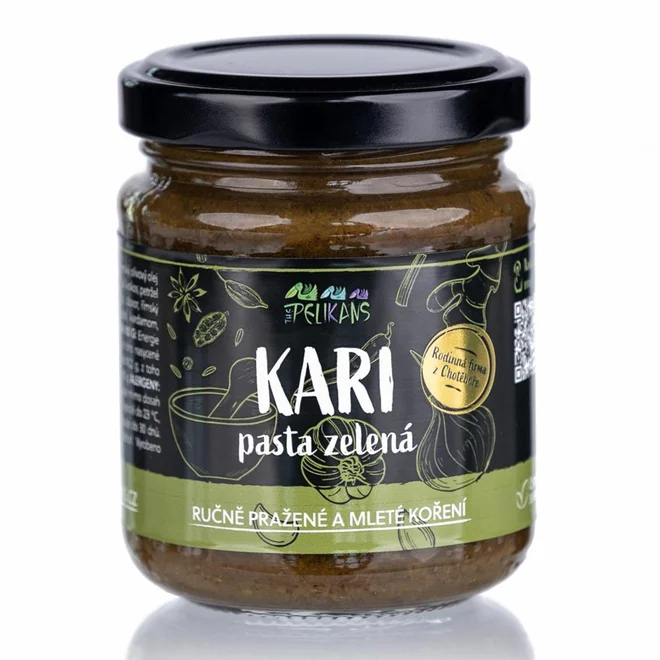 Zelená kari pasta, 100 g