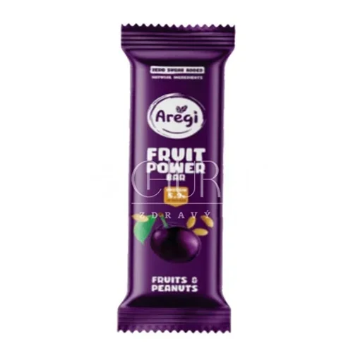 Aregi Švestková tyčinka s arašídy, 40 g