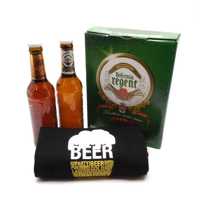 2 piva + tričko Pivo