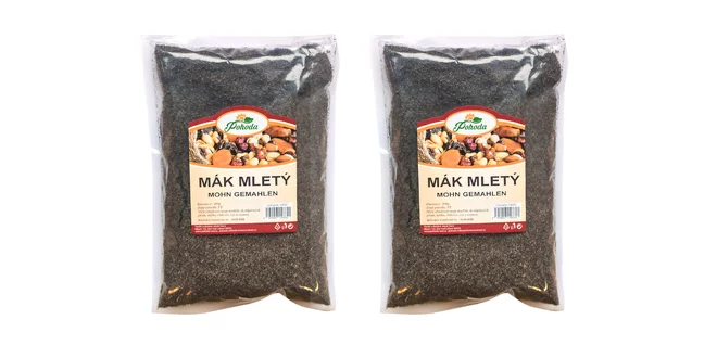 2 x 400 g Mak modrý - mletý