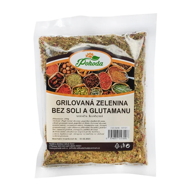 Grilovaná zelenina, 200 g
