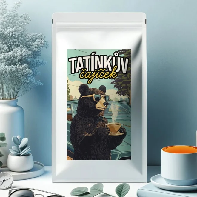 Exkluzivní čajíček - Tatínkův čajíček medvěd