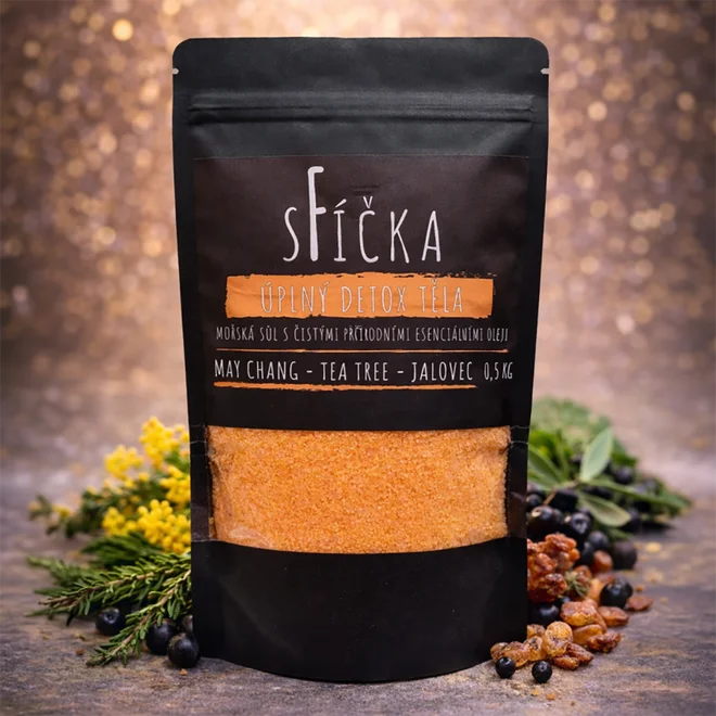 500 g Morská soľ s esenciálnymi olejmi