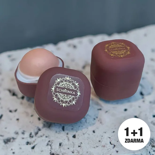 2 x 9 g Balzam na pery s bambuckým maslom (čokoláda)