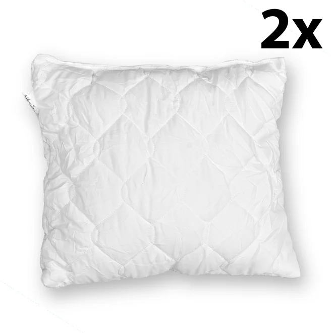 2 ks Výhodný SET: Prešívaný vankúš (40 x 40 cm)