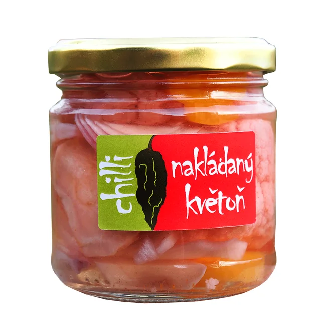 Nakládaný květák - extra hot, 200 ml