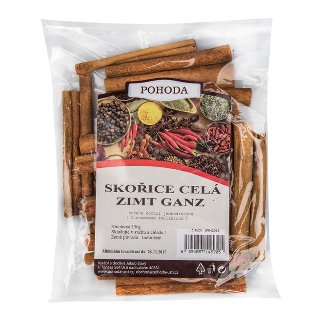 Skořice celá, 150 g