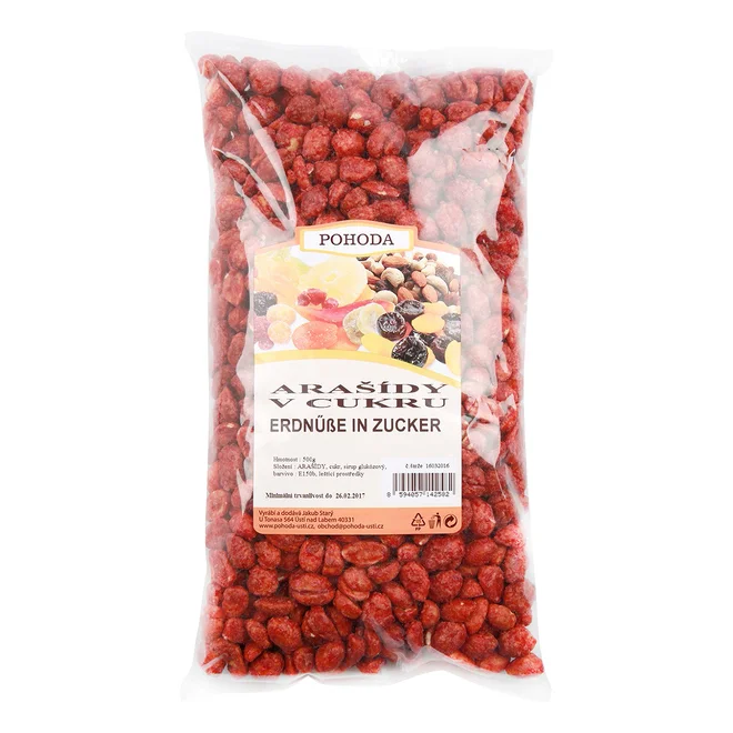 Arašídy v cukru, 500 g