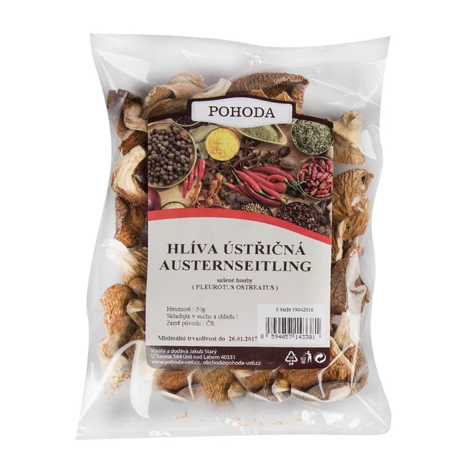 50 g Hliva ustricová
