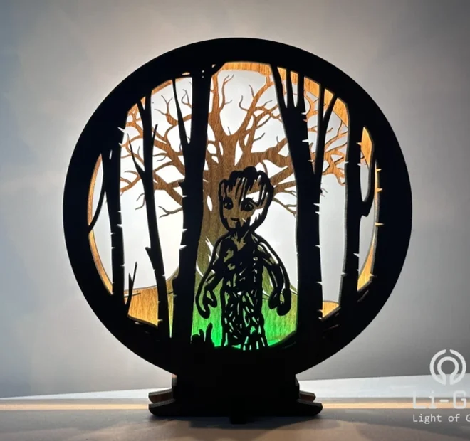 Obrazová lampa "Grut"
