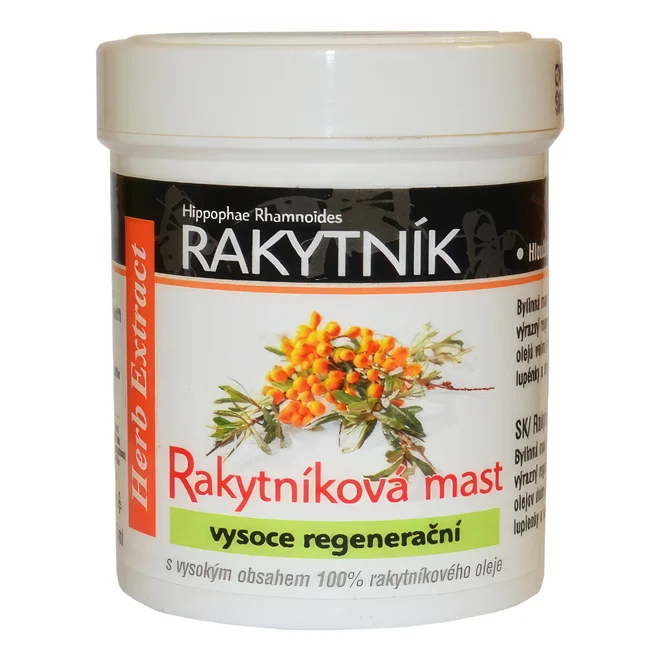 Bylinná mast s rakytníkovým olejem