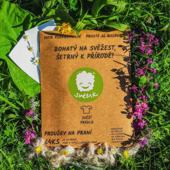 1x Eko prací proužky - Svěží prádlo