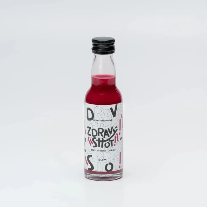Zázvorový nápoj Ginger Shot "Cvikla + Citrón"