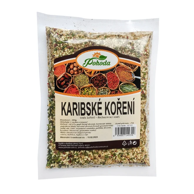 200 g Koreninová zmes "Karibské korenie"