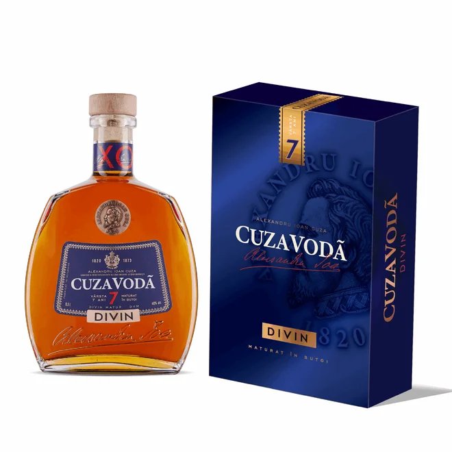 Brandy CUZA VODA Biografie VSOP 7Y s krabičkou