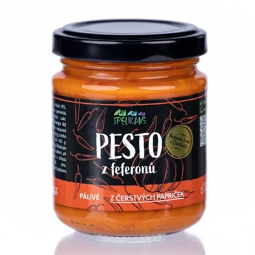 Pesto z čerstvých feferonek, 100 g