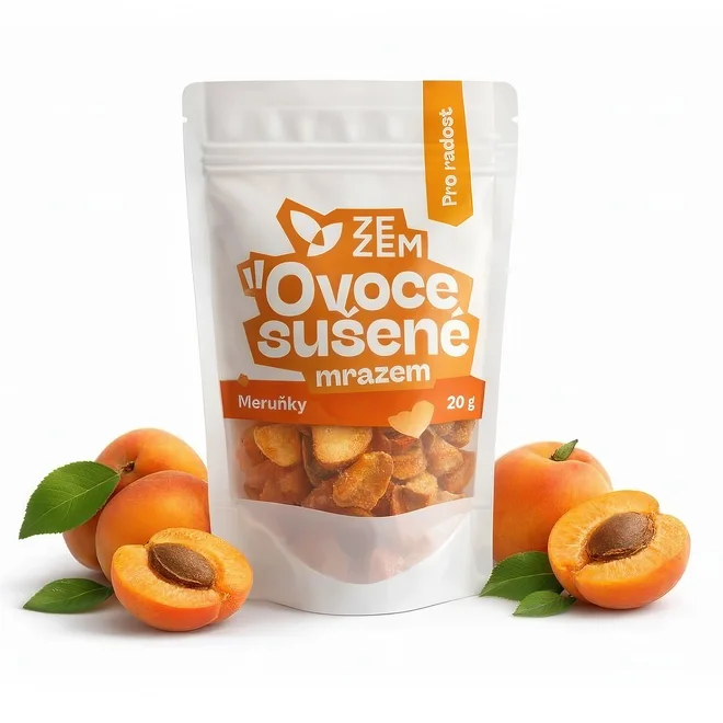 Meruňky sušené mrazem, 20 g