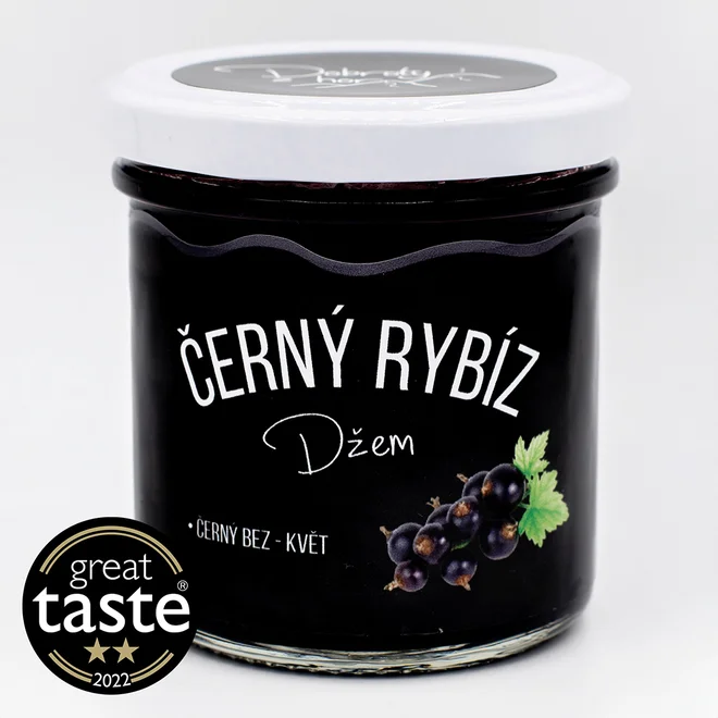 Originálny český džem (čierne ríbezle - čierna baza)