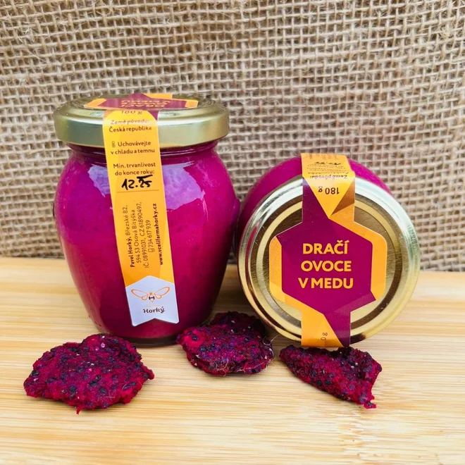 Dračí ovoce v medu, 180 g