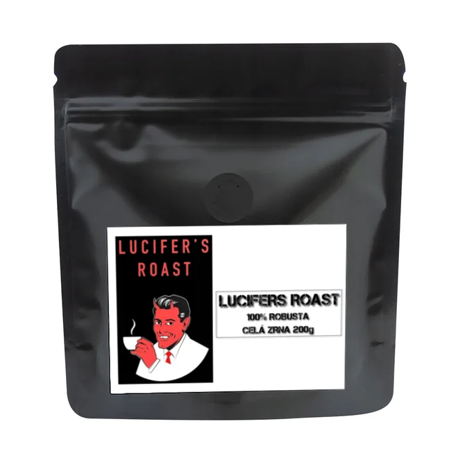 Zrnková káva Lucifers Roast (200 g)