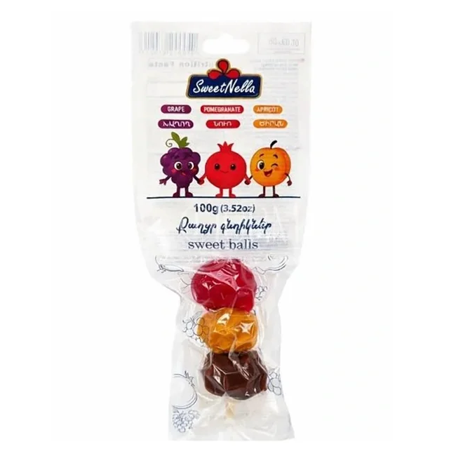 Sweet Nella: Ovocné kuličky, 100 g