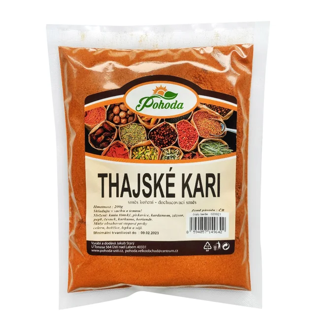 200 g Koreninová zmes "Thajské kari"