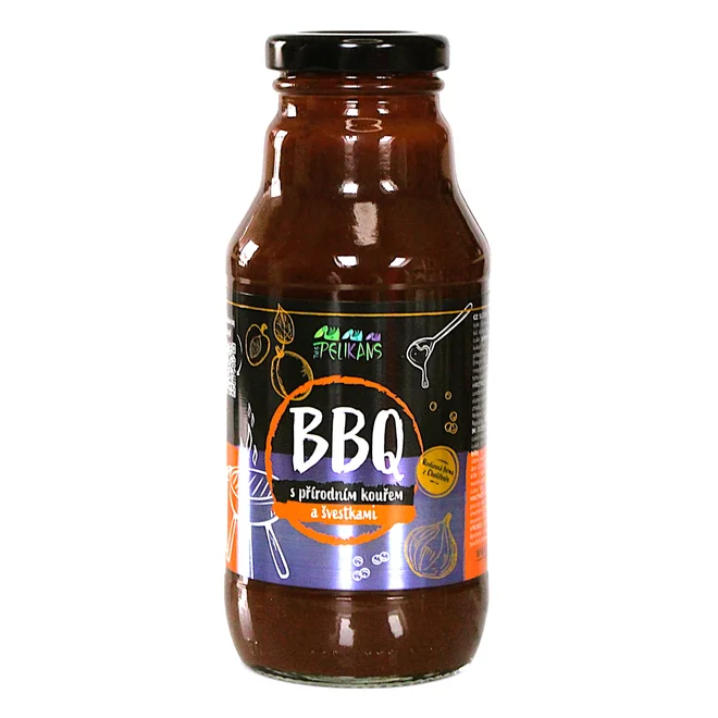 BBQ omáčka se švestkami a přírodním kouřem, 360 g