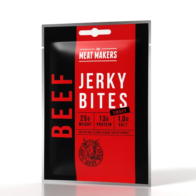25 g Sušené mäso "MM Jerky BEEF BITES"