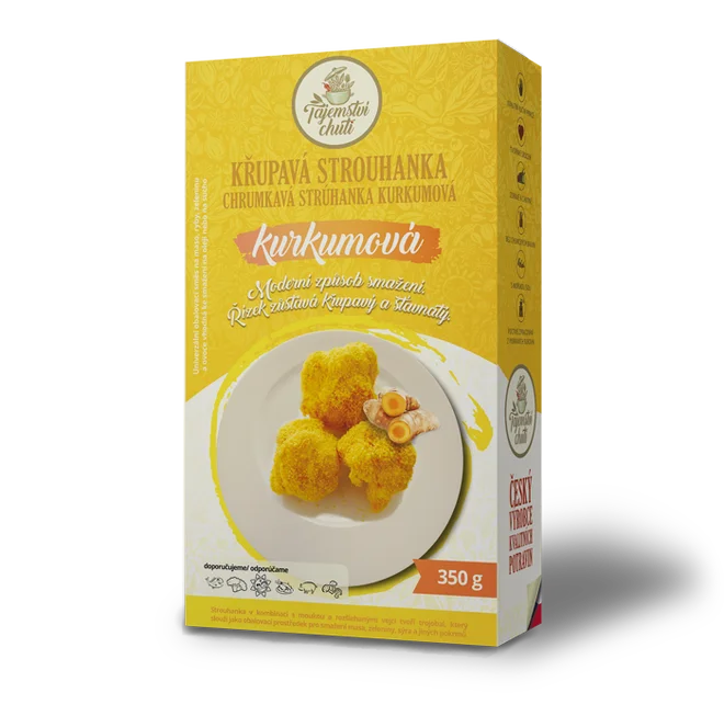 350 g Strúhanka originálnej receptúry (kurkumová)