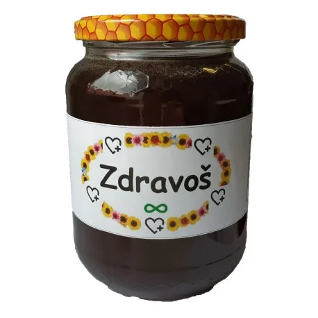 900 g Med českej výroby "Zdravoš"