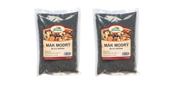 2 x 400 g Mak modrý