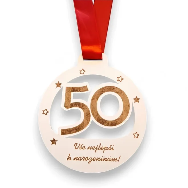 Jubilení medaile XL 50